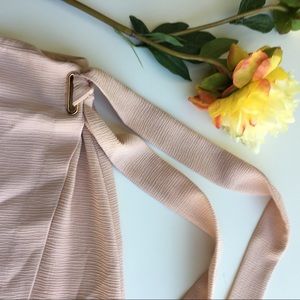 Trendy Lucy Paris Blush Pencil/Midi Skirt